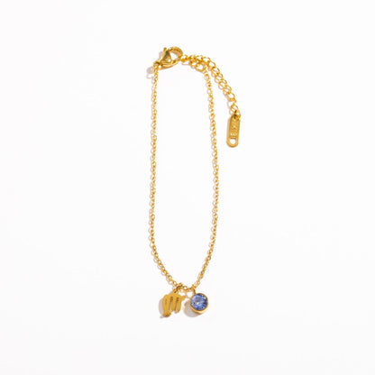 Zodiac Birthstone Bracelet - Eliza Jewellery