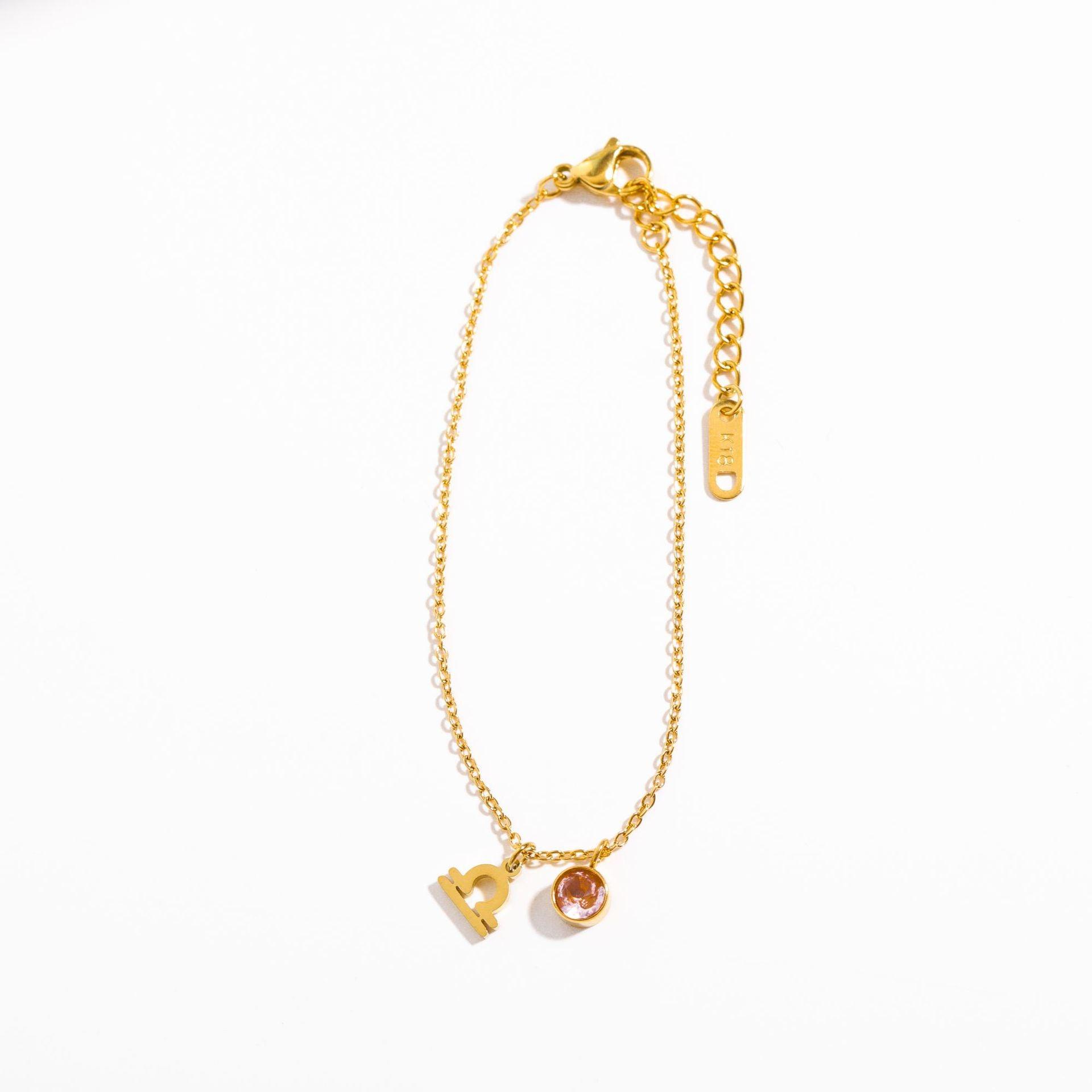 Zodiac Birthstone Bracelet - Eliza Jewellery