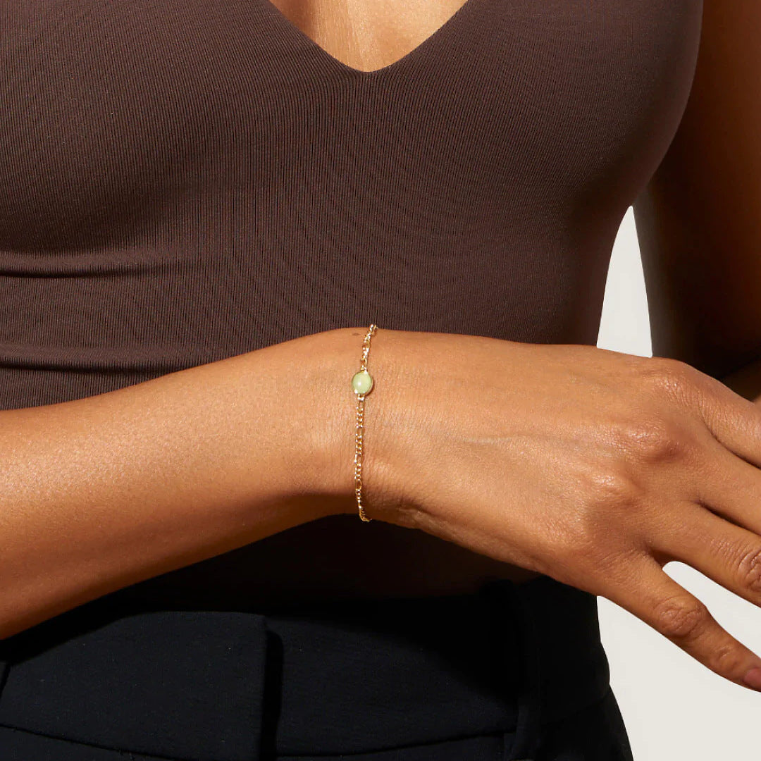 Green & Gold Bracelet