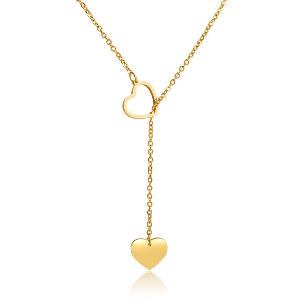 Love Heart Pendant - Eliza Jewellery