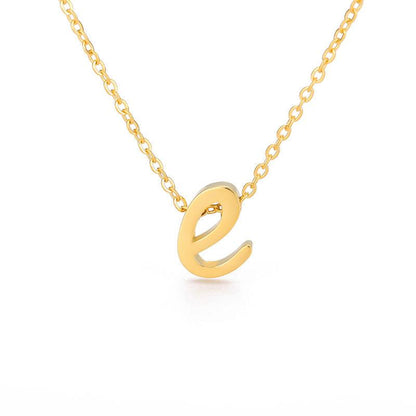 Petite Letter Necklace - Eliza Jewellery