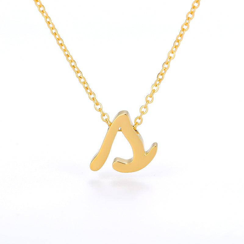 Petite Letter Necklace - Eliza Jewellery