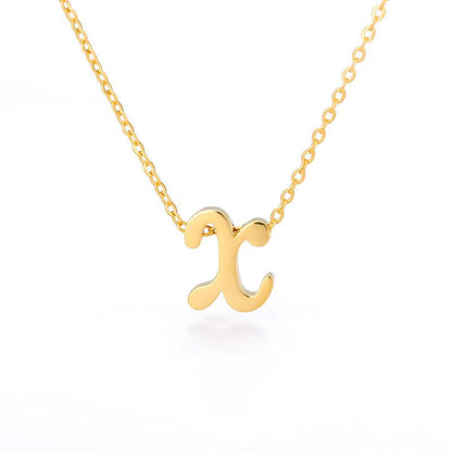 Petite Letter Necklace - Eliza Jewellery
