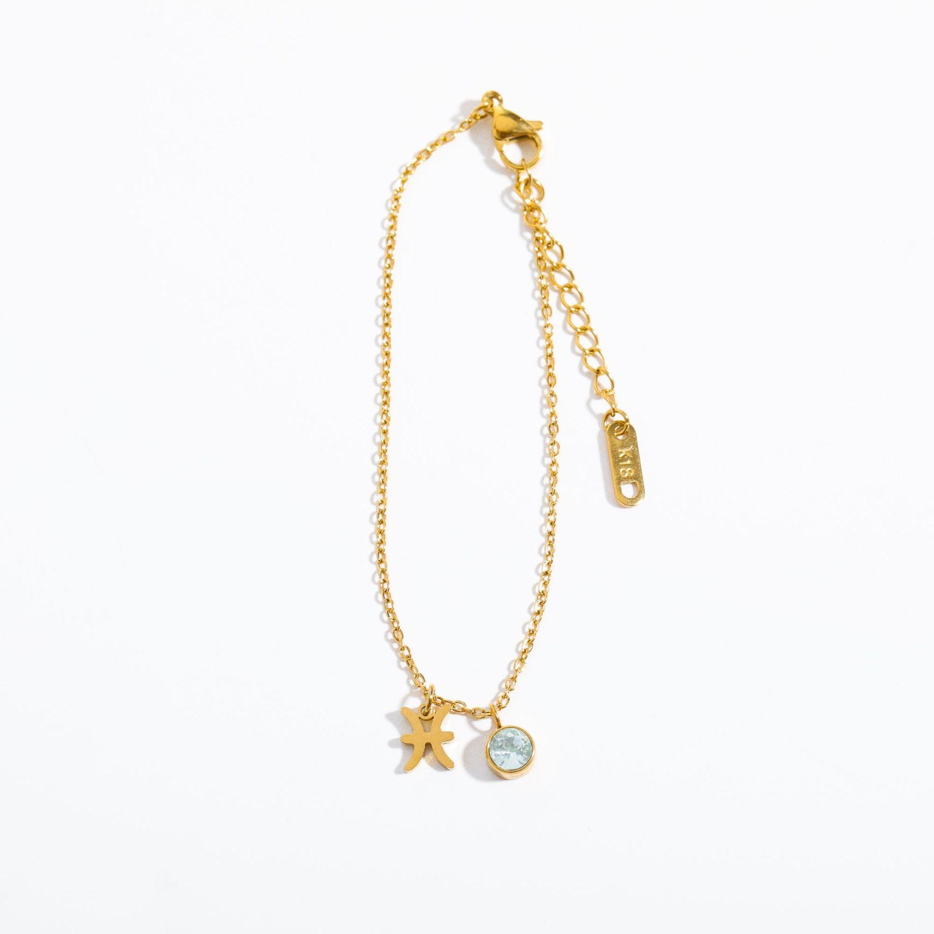 Zodiac Birthstone Bracelet - Eliza Jewellery