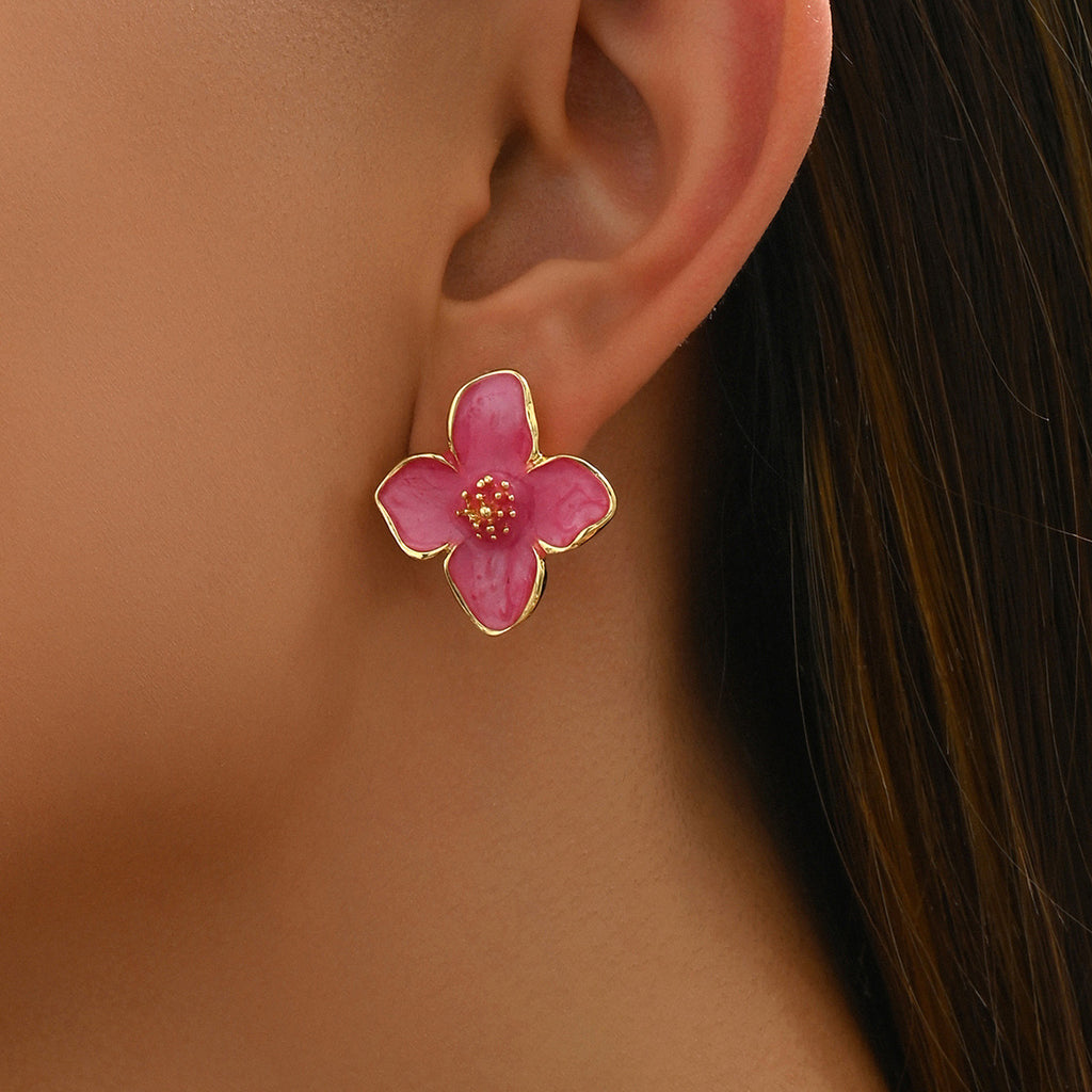 Pendientes Flora