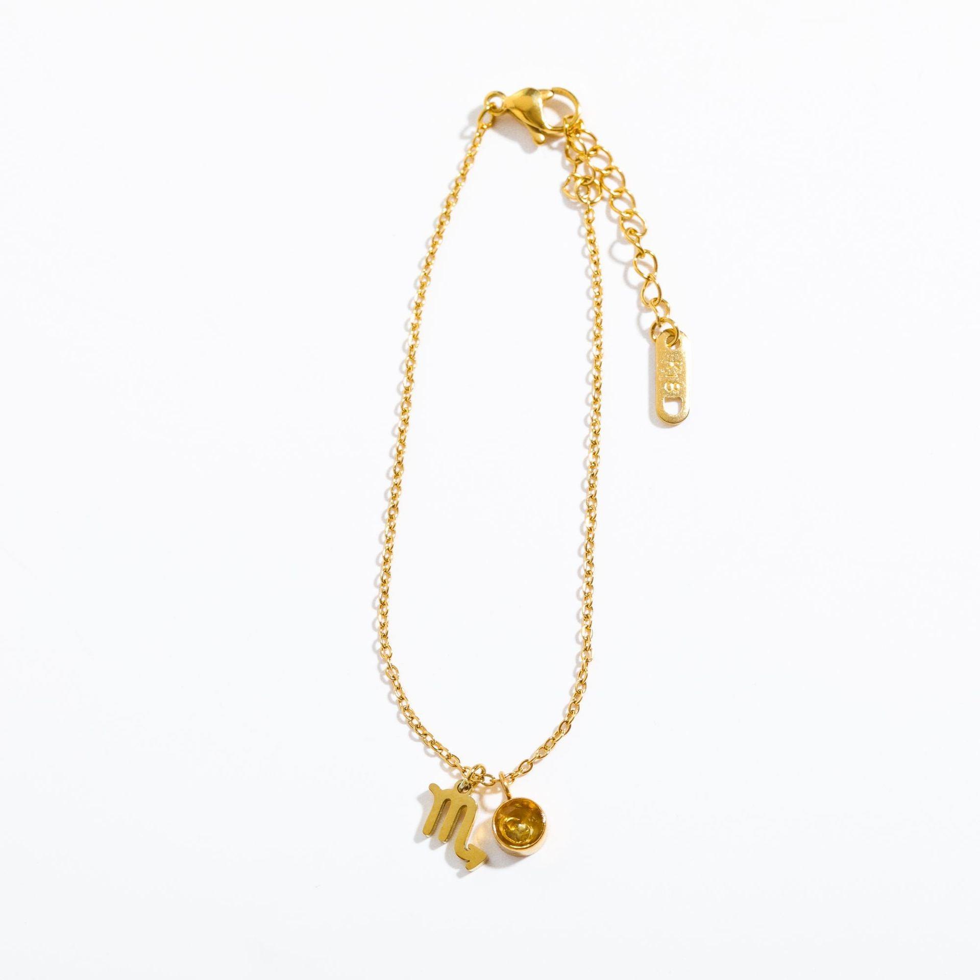 Zodiac Birthstone Bracelet - Eliza Jewellery
