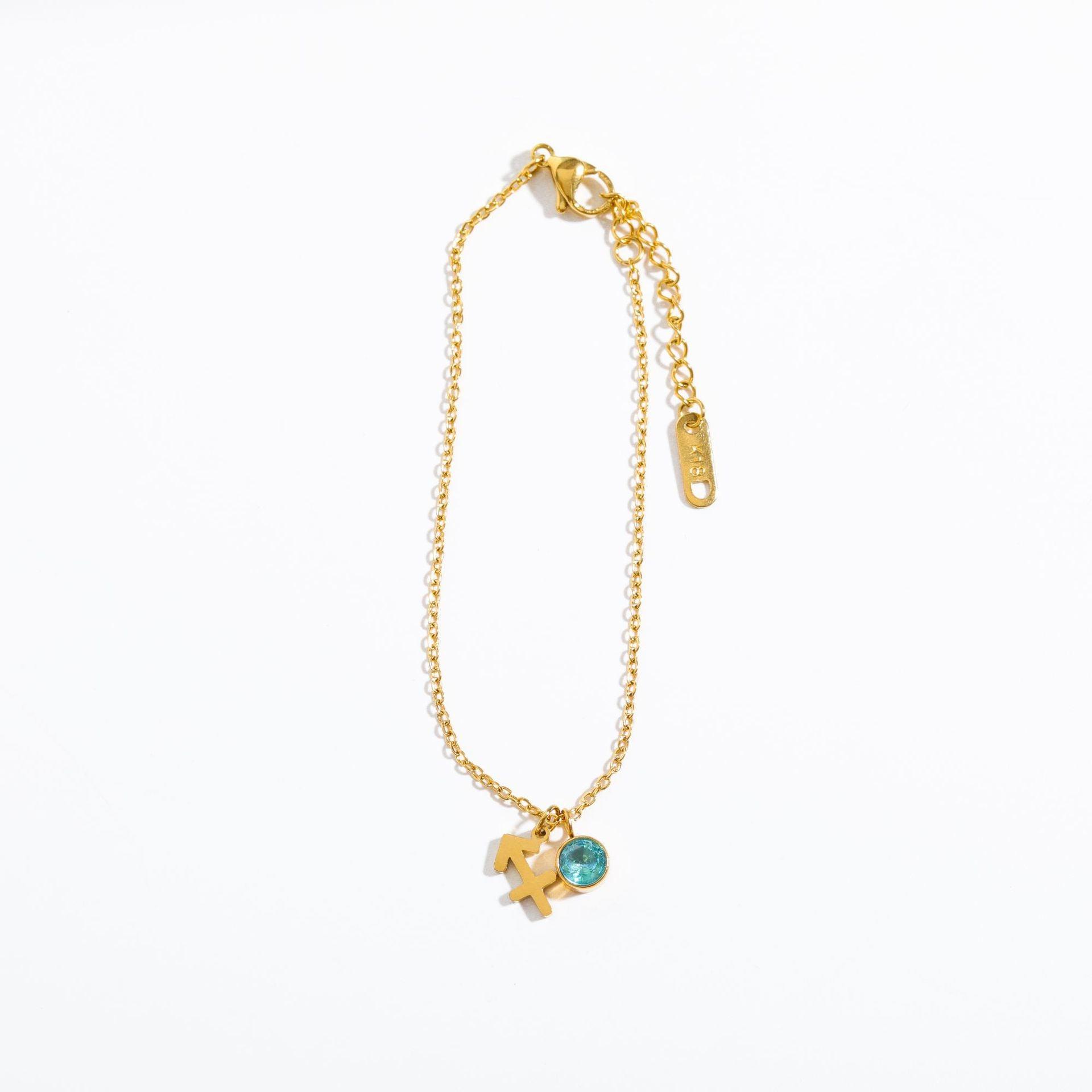Zodiac Birthstone Bracelet - Eliza Jewellery